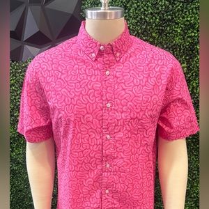 Men’s creepy co brain button down print XL